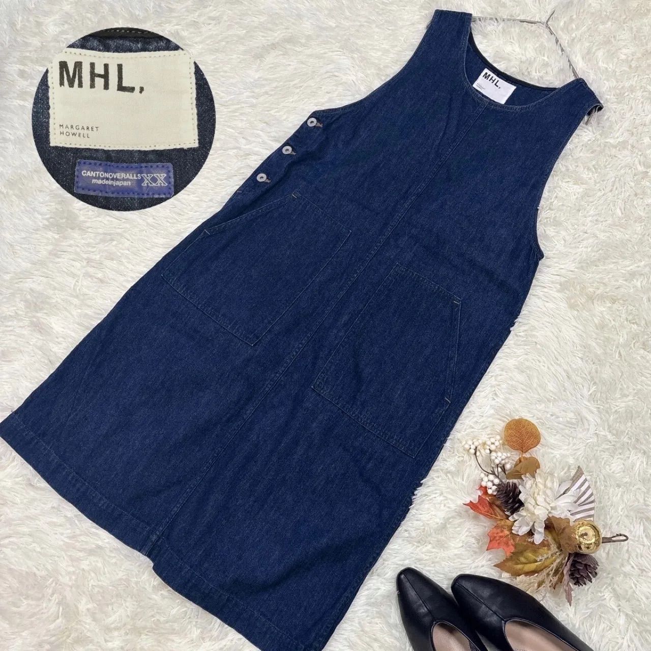 マーガレットハウエル Margaret Howell MHL. CANTON LIGHT DENIM