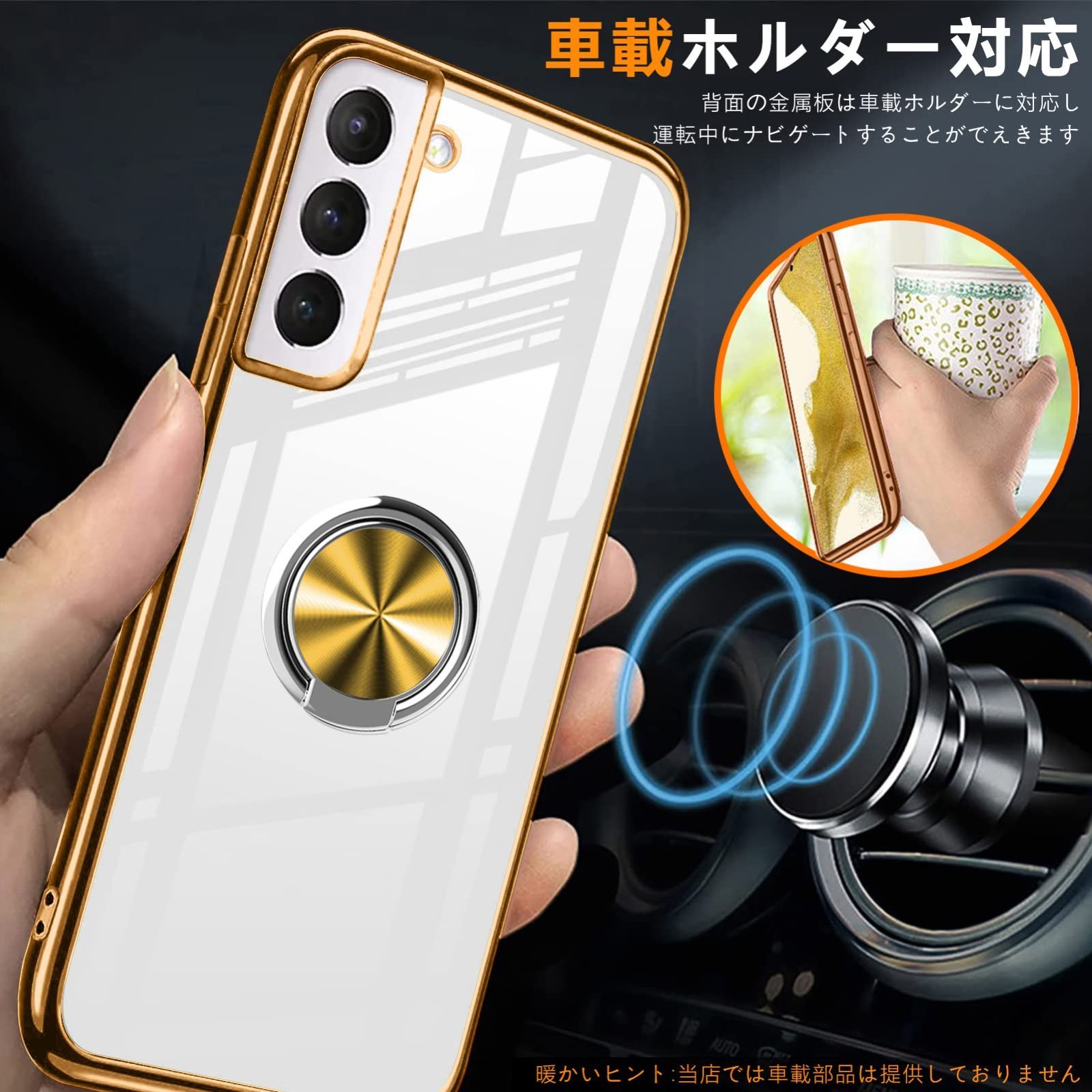 数量限定】13 Mini 用 ケース リング付き クリア 耐衝撃 スタンド機能