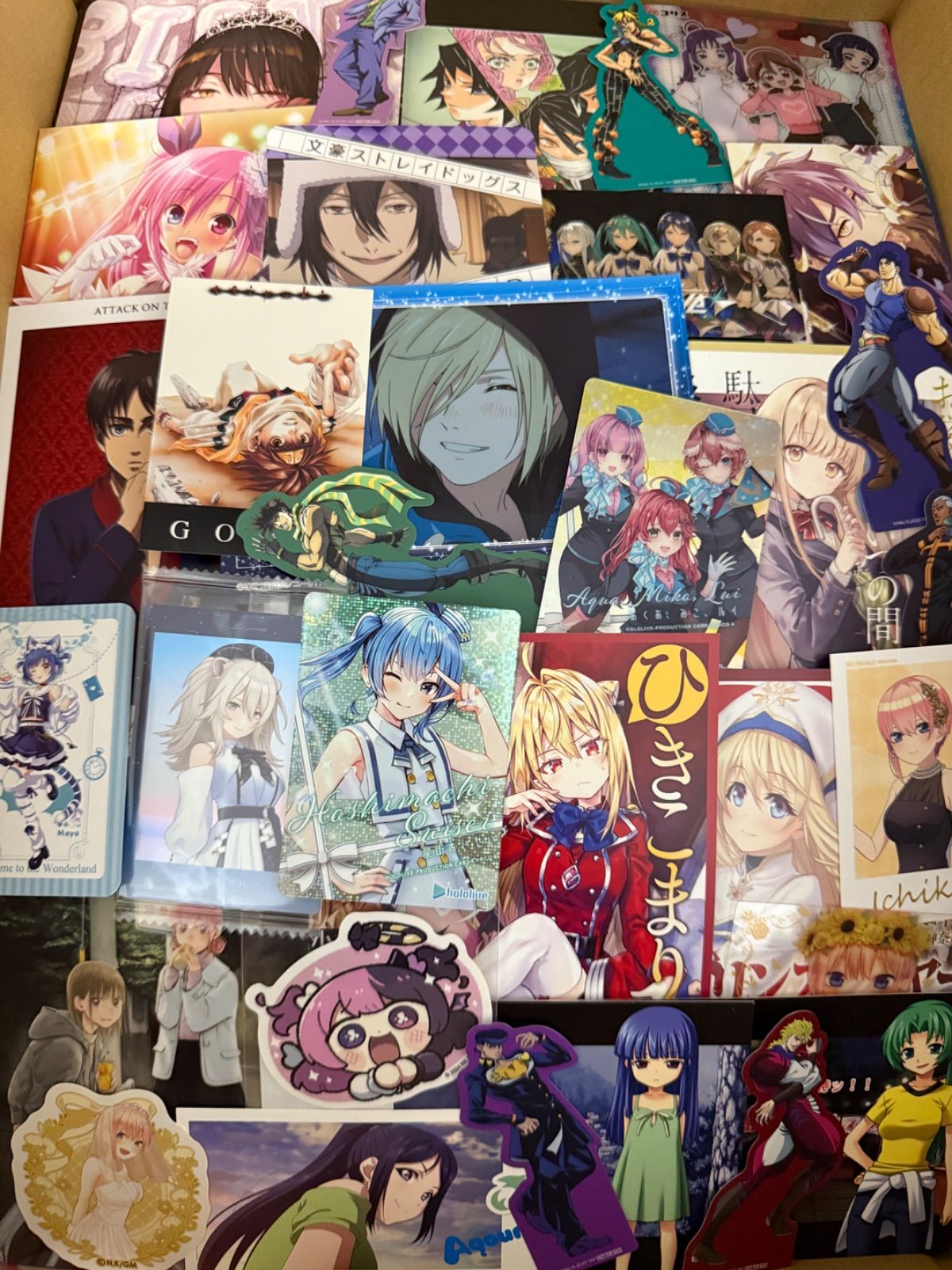 紙類 アニメ ゲーム まとめ売り 大量 コースター ポストカード