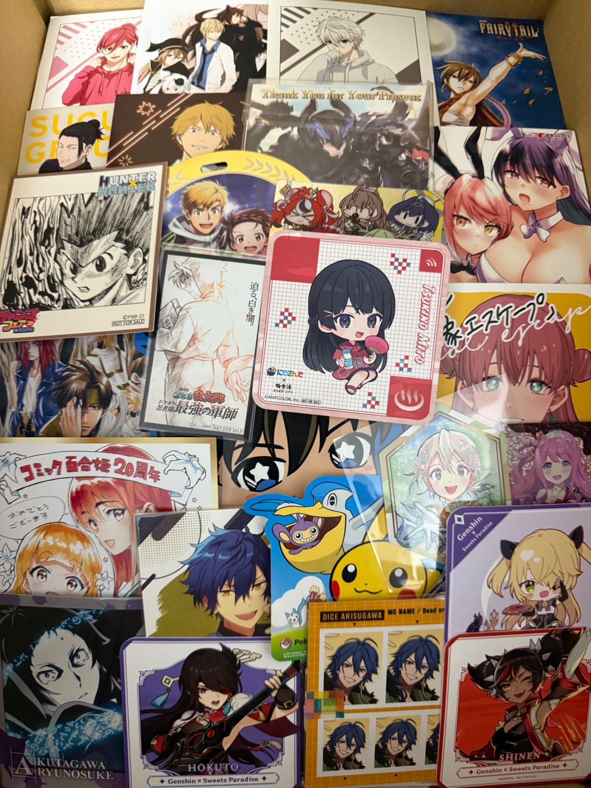 アニメ キャラクターグッズ 紙類 コースター 色紙のみ 680点以上 まとめ売り アニメ キャラクターグッズ 紙類 コースターのみ 500点以上 まとめ売り