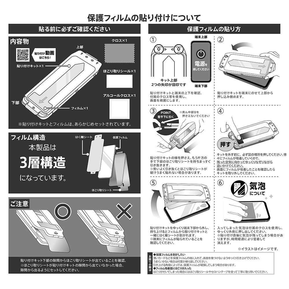 失敗しない iPhone 超かんたん貼り付け standard キット 0 Pro用Like ガラスフィルム Air用ガラスフィルム 光沢 Like フィルム 1 Pro用ガラスフィルム 2 気泡レス