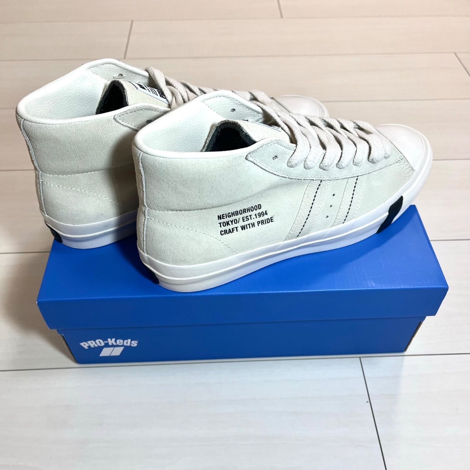 新品 27.5㎝ ネイバーフッド × プロケッズ ロイヤルプラス スエード HI 