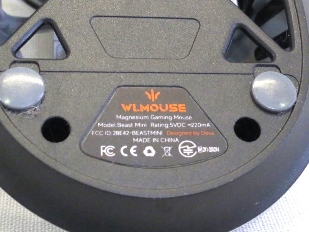 225585】 WLMOUSE ゲーミングマウス 無線 軽量 8K猫型ドングル付属