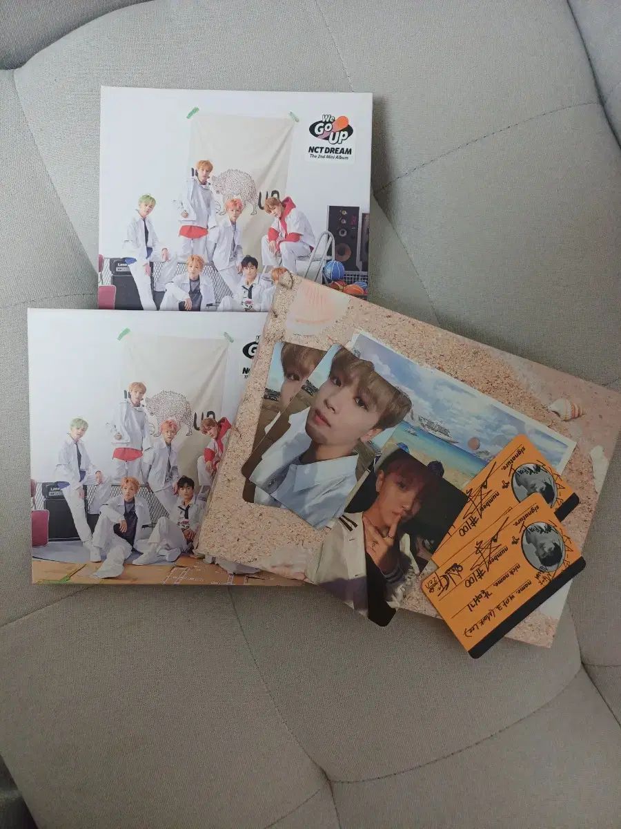  nct dream アルバム (we go up + we young) その他