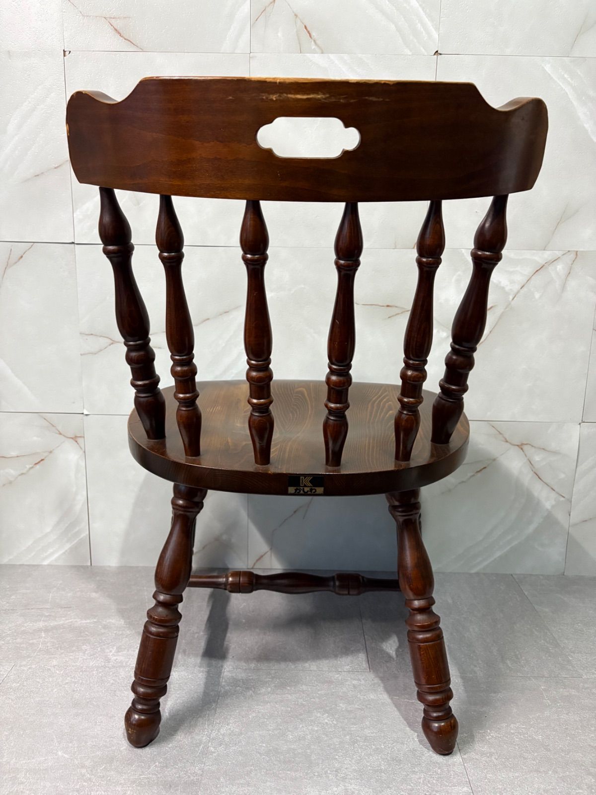 柏木工 ウィンザーチェア オールド ろくろ脚 vintage ヴィンテージ ① ① 柏木工 KASHIWA カシワ ウィンザーチェア オールド ろくろ脚 - メルカリ