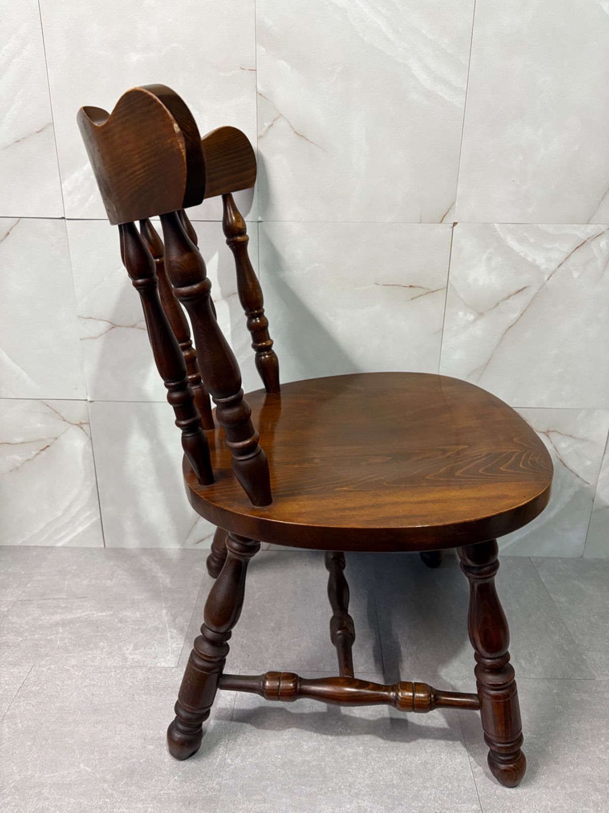 ② 柏木工 KASHIWA ウィンザーチェア オールド ろくろ脚 vintage