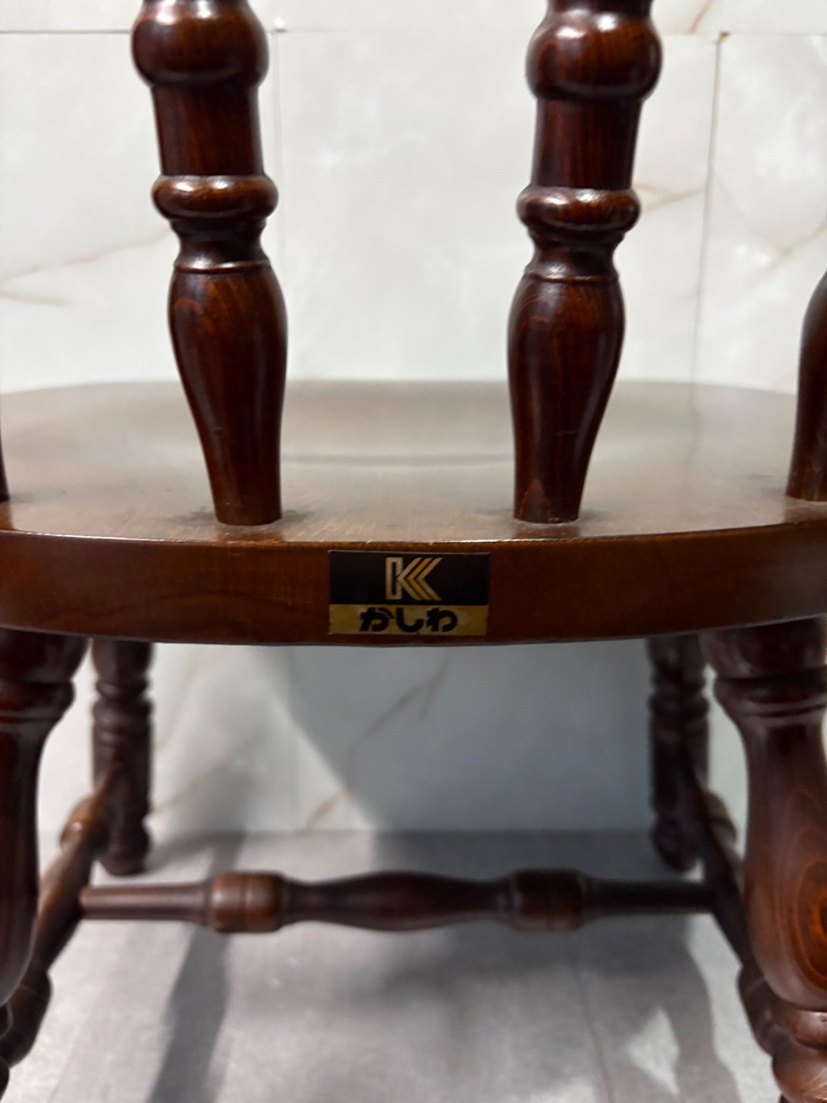 ③ 柏木工 KASHIWA ウィンザーチェア オールド ろくろ脚 vintage