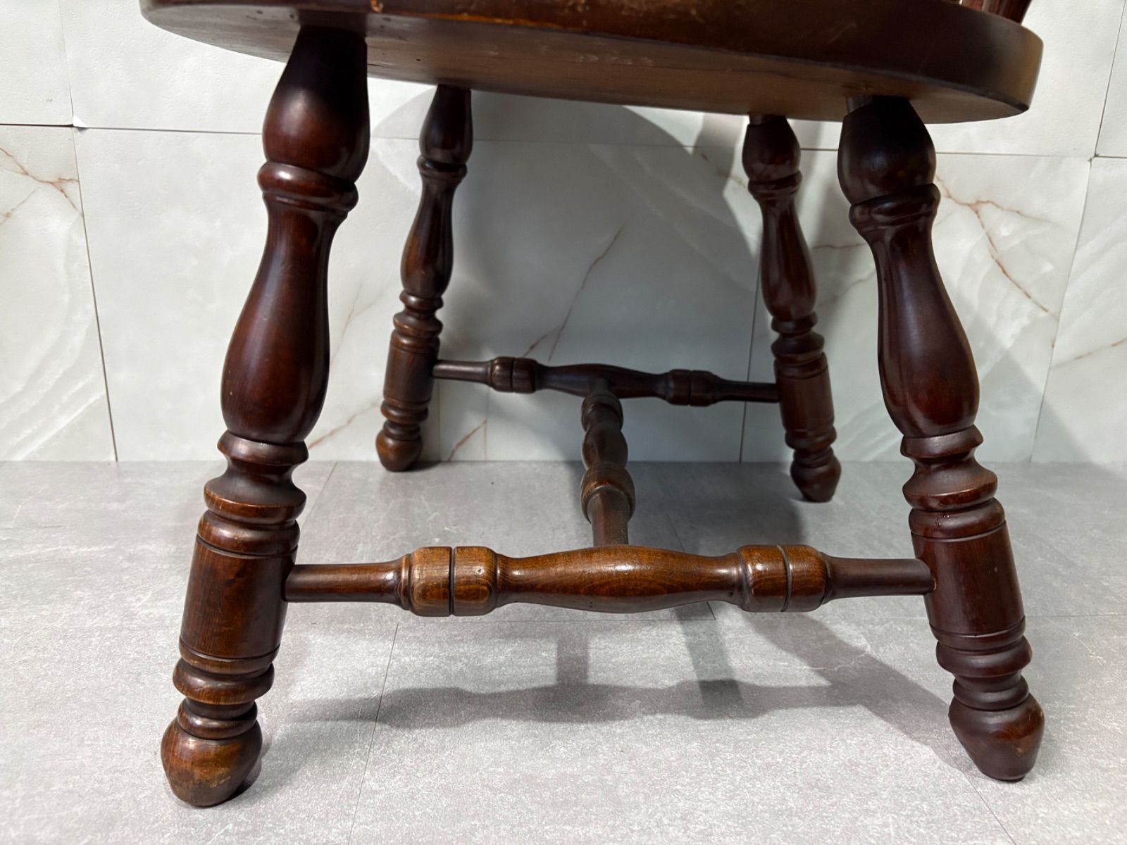 ③ 柏木工 KASHIWA ウィンザーチェア オールド ろくろ脚 vintage