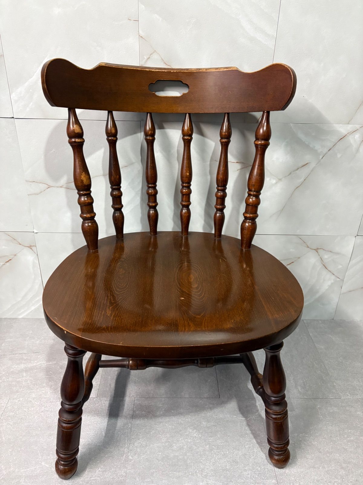 ③ 柏木工 KASHIWA ウィンザーチェア オールド ろくろ脚 vintage