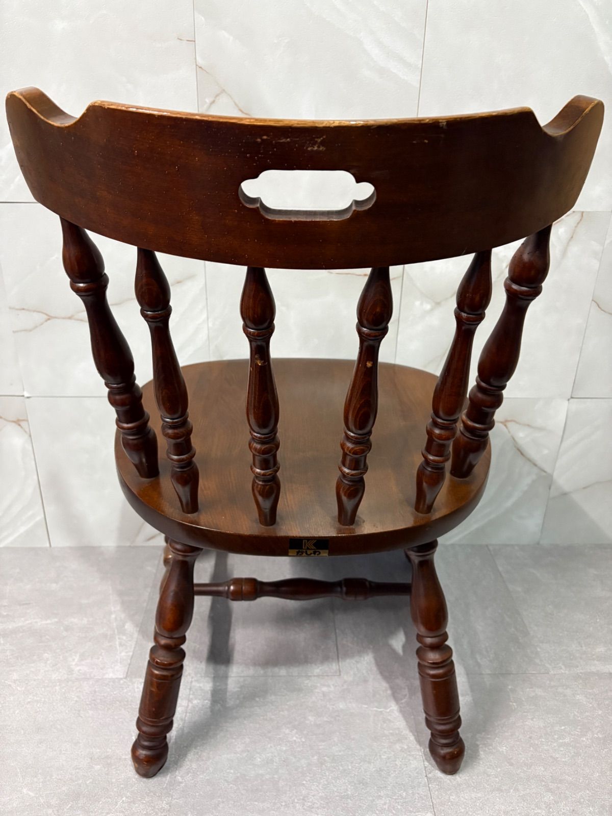 ④ 柏木工 KASHIWA ウィンザーチェア オールド ろくろ脚 vintage