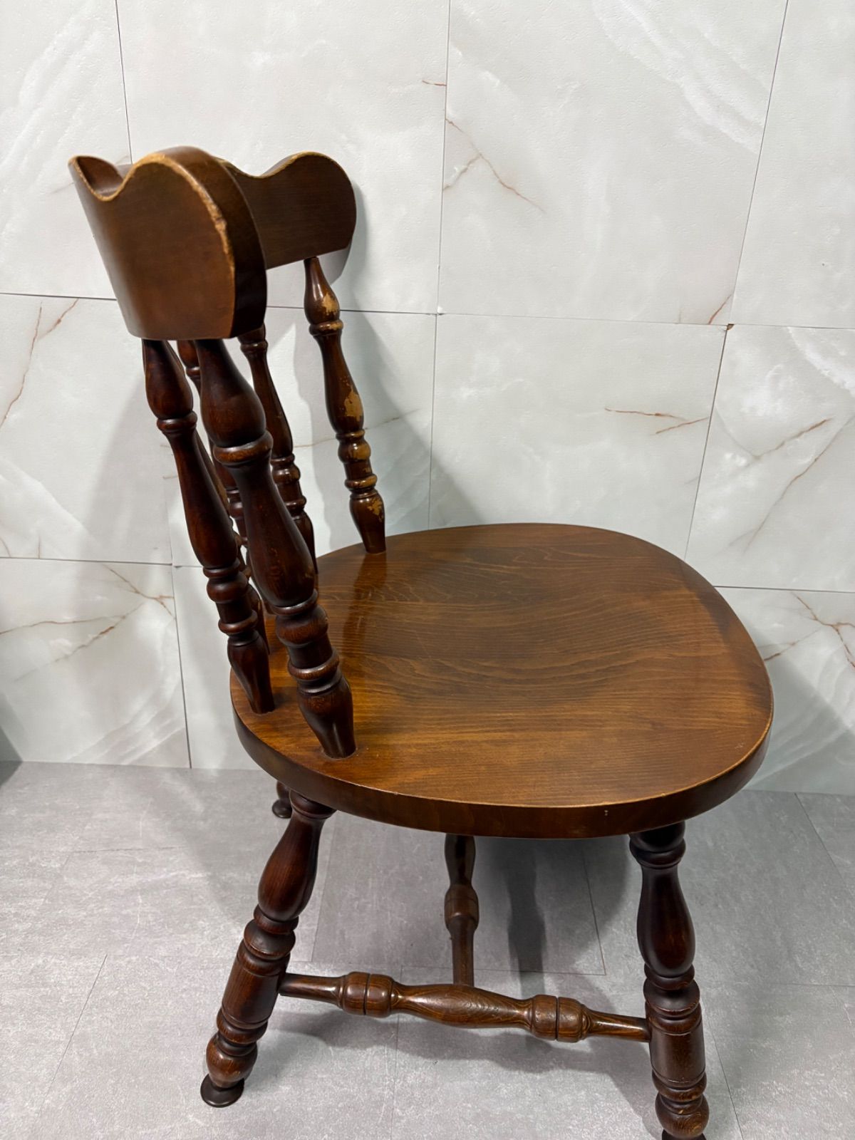 ⑤ 柏木工 KASHIWA ウィンザーチェア オールド ろくろ脚 vintage