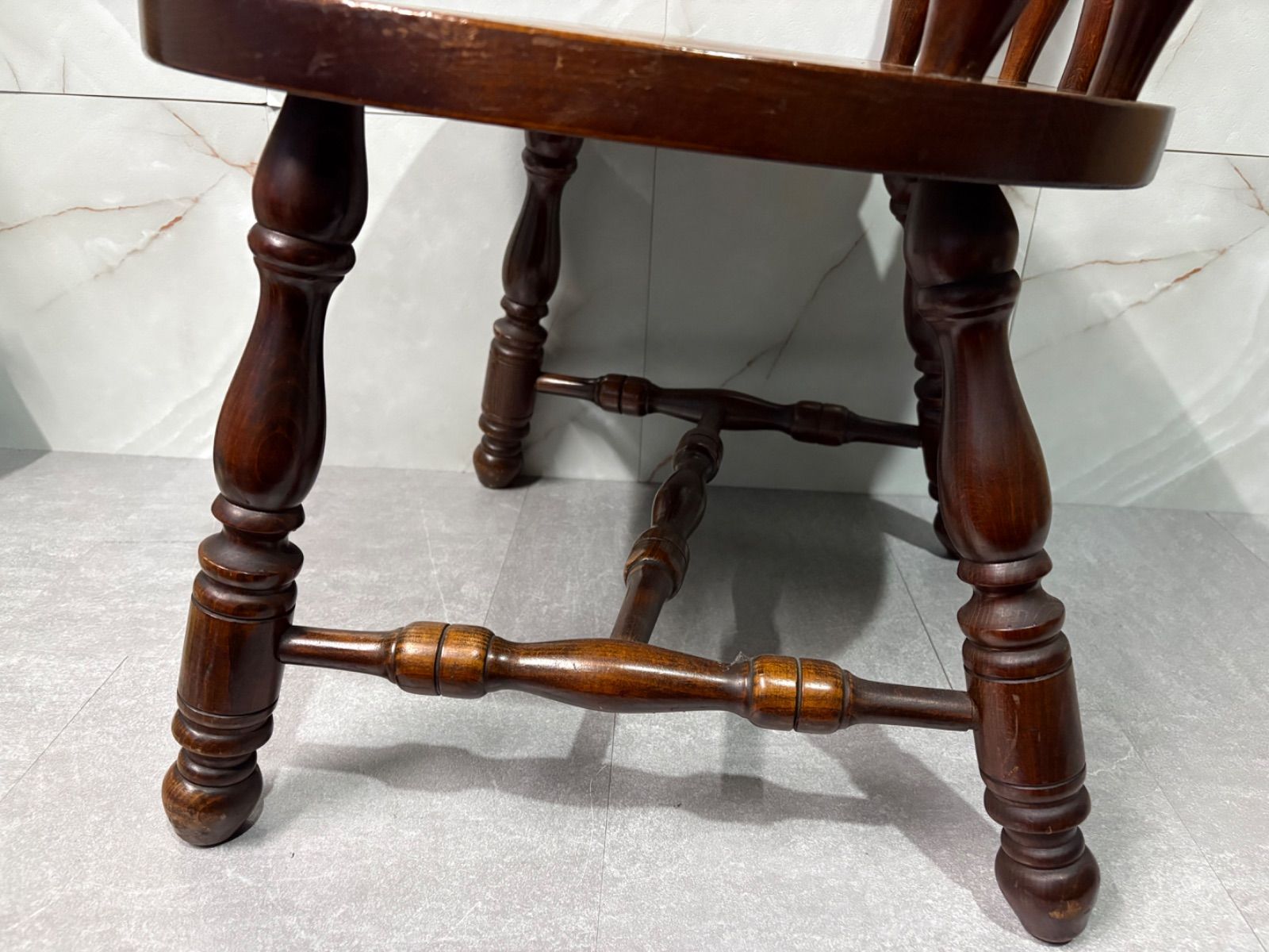 柏木工 ウィンザーチェア オールド ろくろ脚 vintage ヴィンテージ ① ⑨ 柏木工 KASHIWA ウィンザーチェア オールド ろくろ脚 vintage