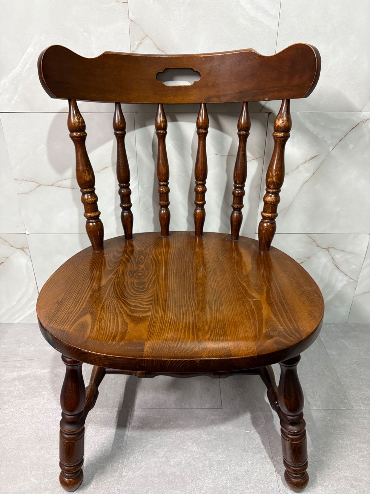 ⑦ 柏木工 KASHIWA ウィンザーチェア オールド ろくろ脚 vintage