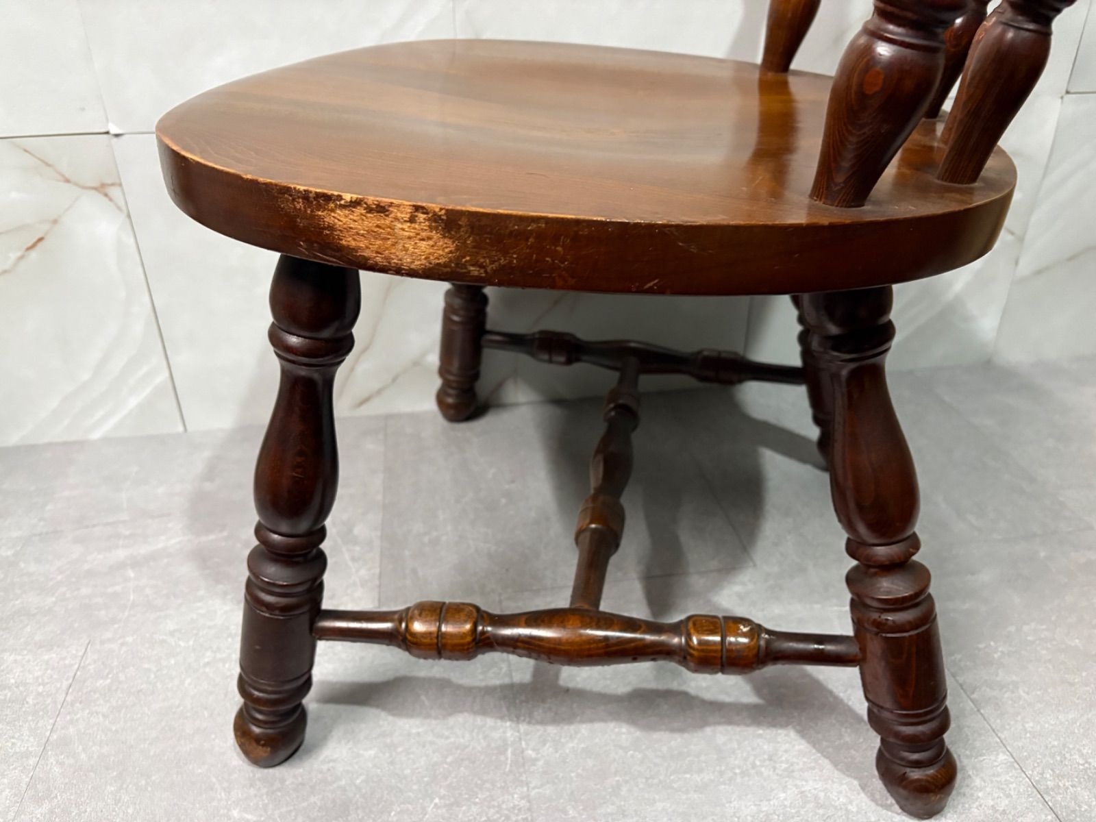 柏木工 ウィンザーチェア オールド ろくろ脚 vintage ヴィンテージ ② ② 柏木工 KASHIWA ウィンザーチェア オールド ろくろ脚 vintage