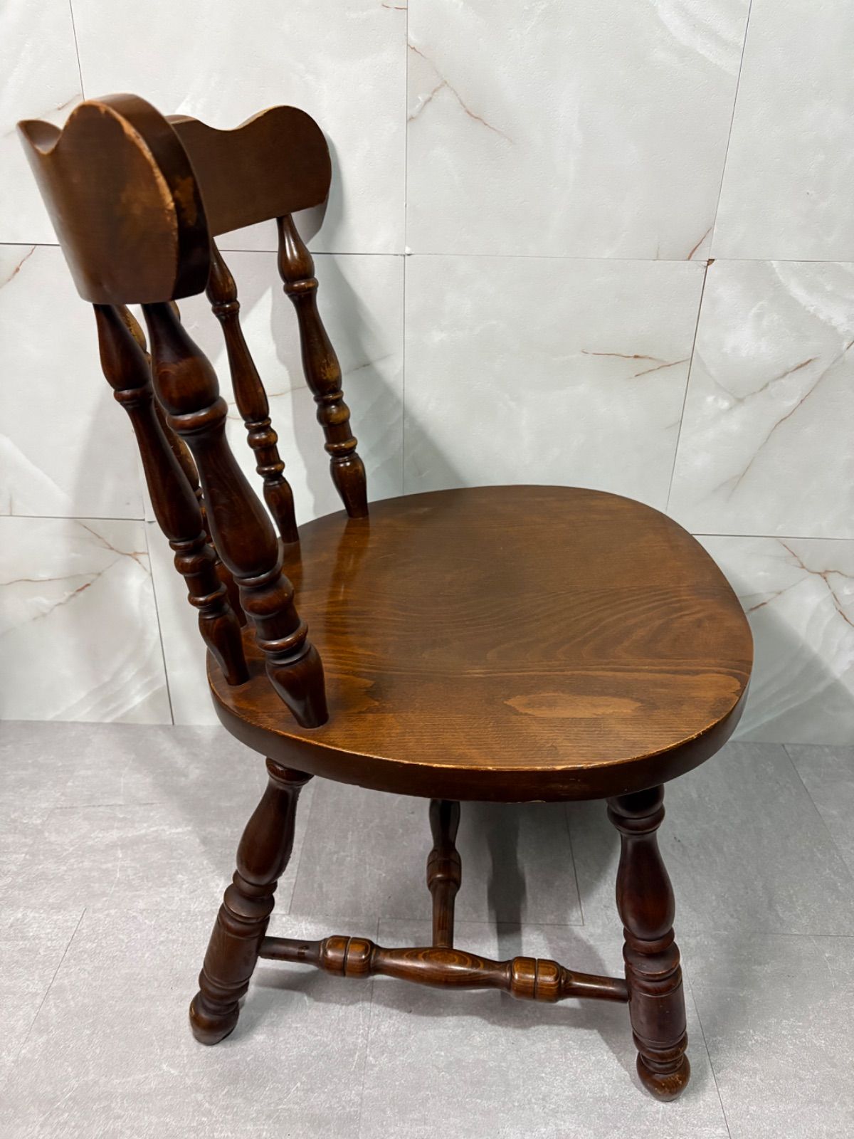 ⑨ 柏木工 KASHIWA ウィンザーチェア オールド ろくろ脚 vintage