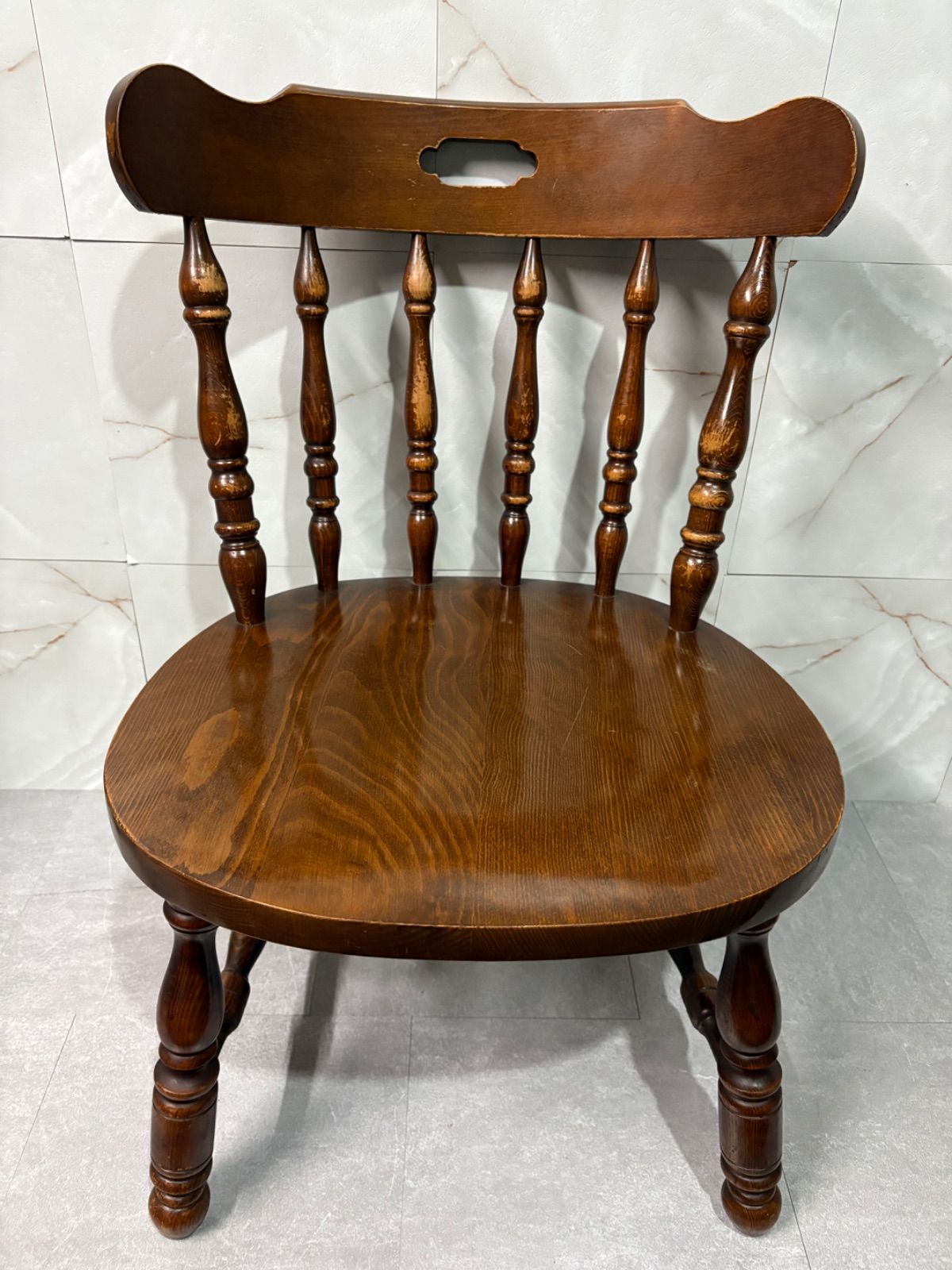 ⑨ 柏木工 KASHIWA ウィンザーチェア オールド ろくろ脚 vintage