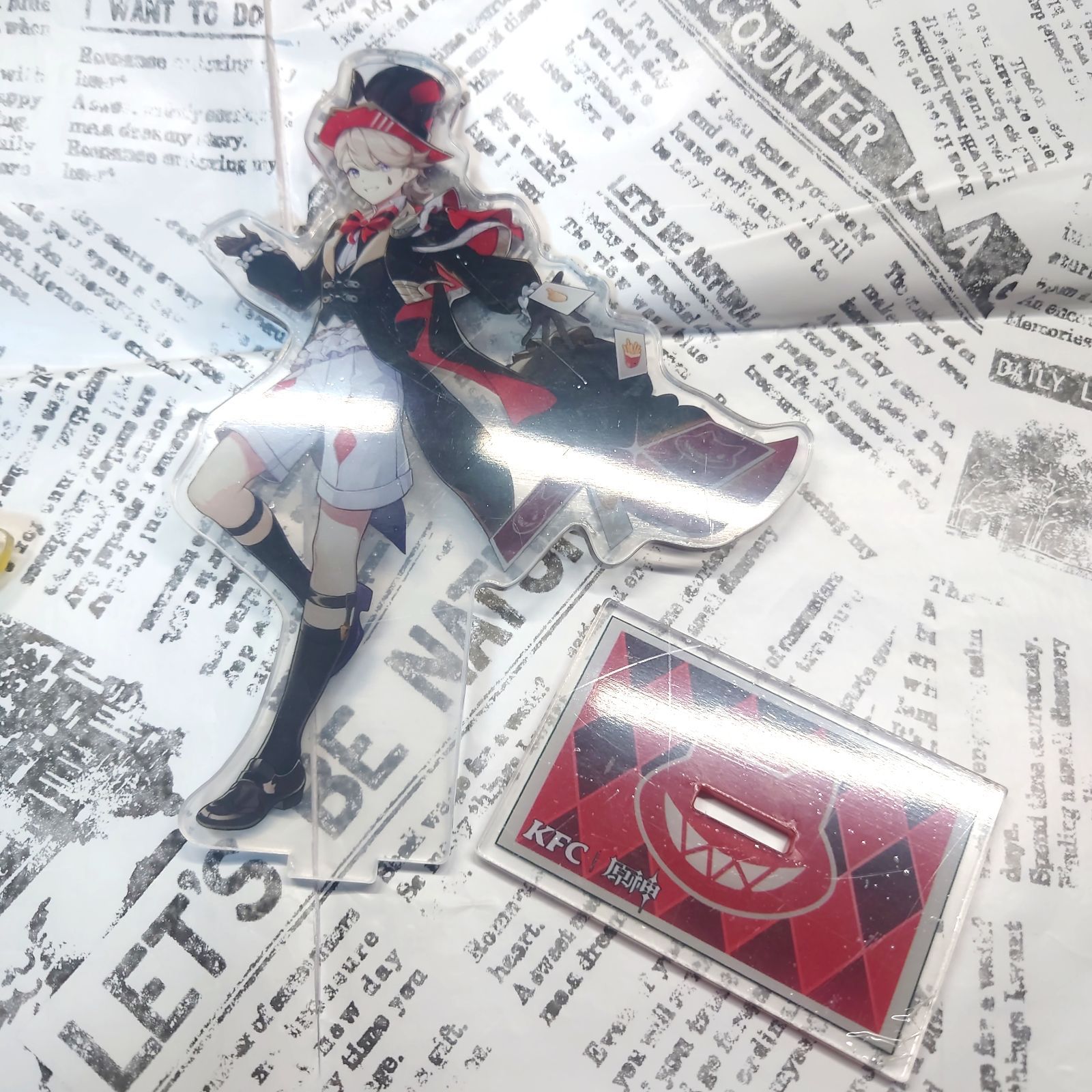 リネ アクリルスタンド ケンタッキーコラボ リネ アクスタ コラボビジュアル KFC 原神 公式正規品 原神