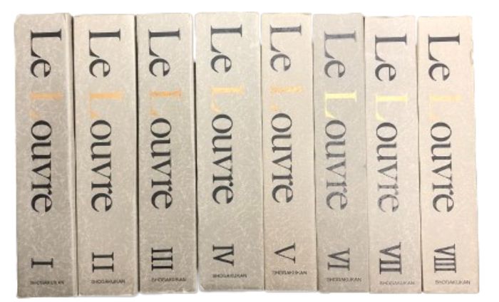 ルーヴルとパリの美術＜全8冊揃い＞ Amazon.co.jp: 大型図録「Le Louvre ルーヴルとパリの美術」全8巻 函付
