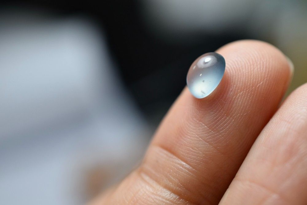 RS12-110 上品 宝石質 高氷種 水色 グアテマラ産 天然 A貨 本翡翠