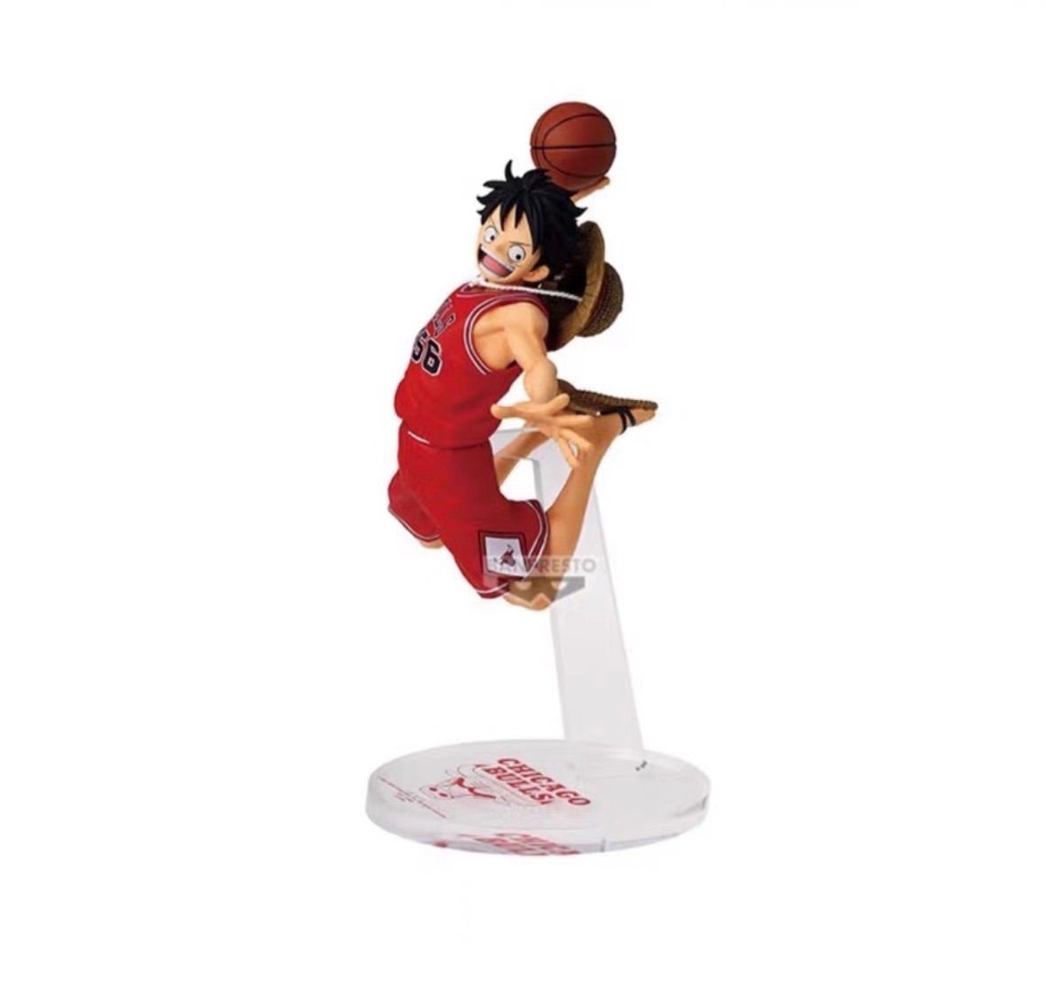 ルフィ バスケットボール フィギュアブルズ 公式正規品 ONE PIECE ブルズ NBA フィギュア ルフィ - メルカリ