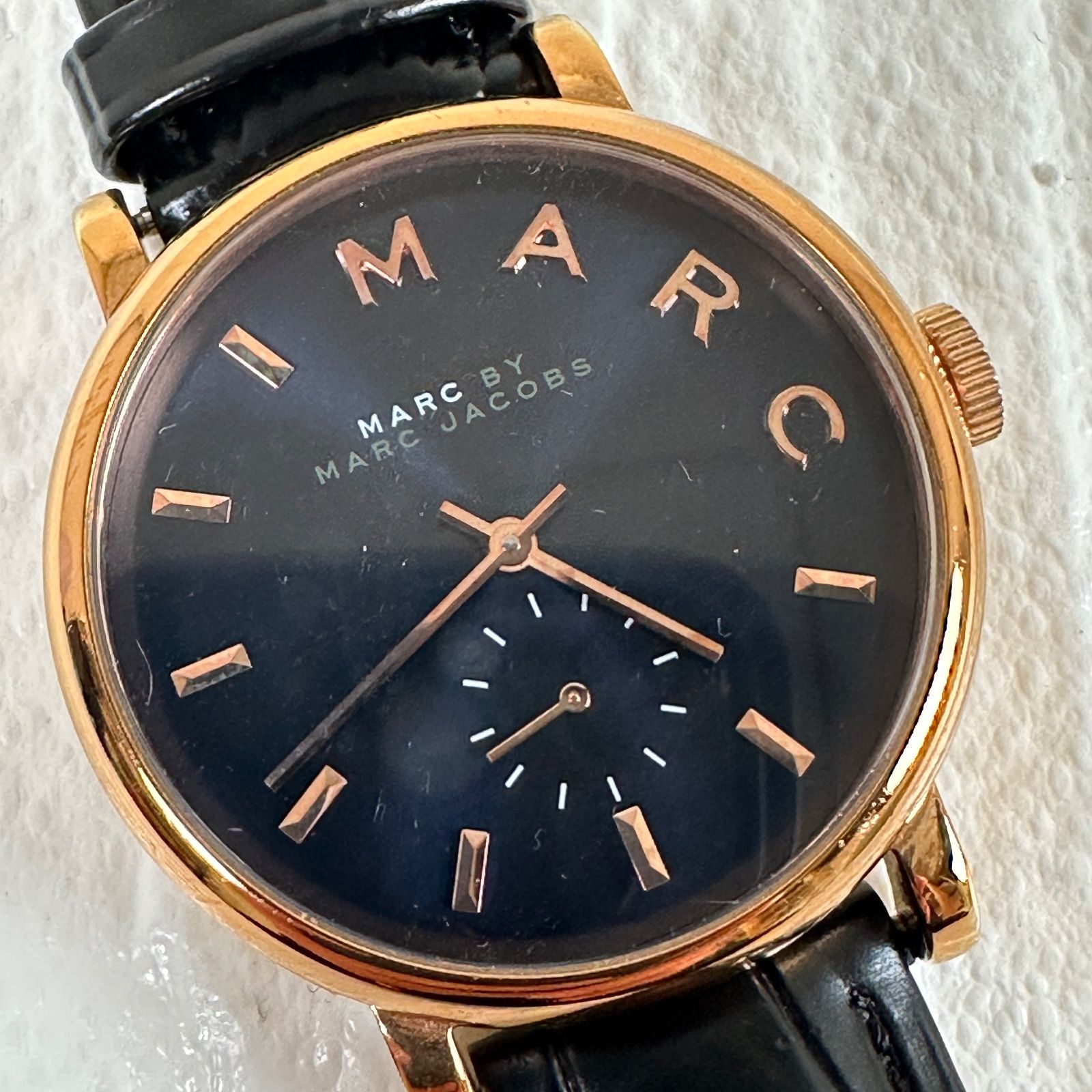 稼動品 MARC BY MARC JACOBS 腕時計 スモールセコンド 51221B3-7KC