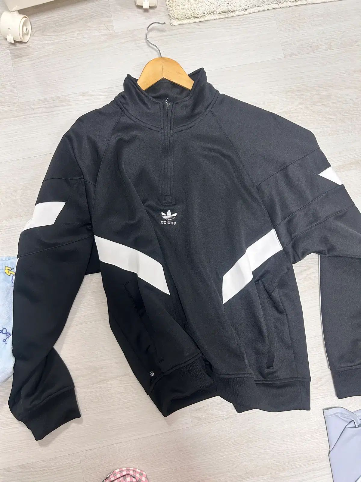アディダス ハーフジップ L - メルカリ