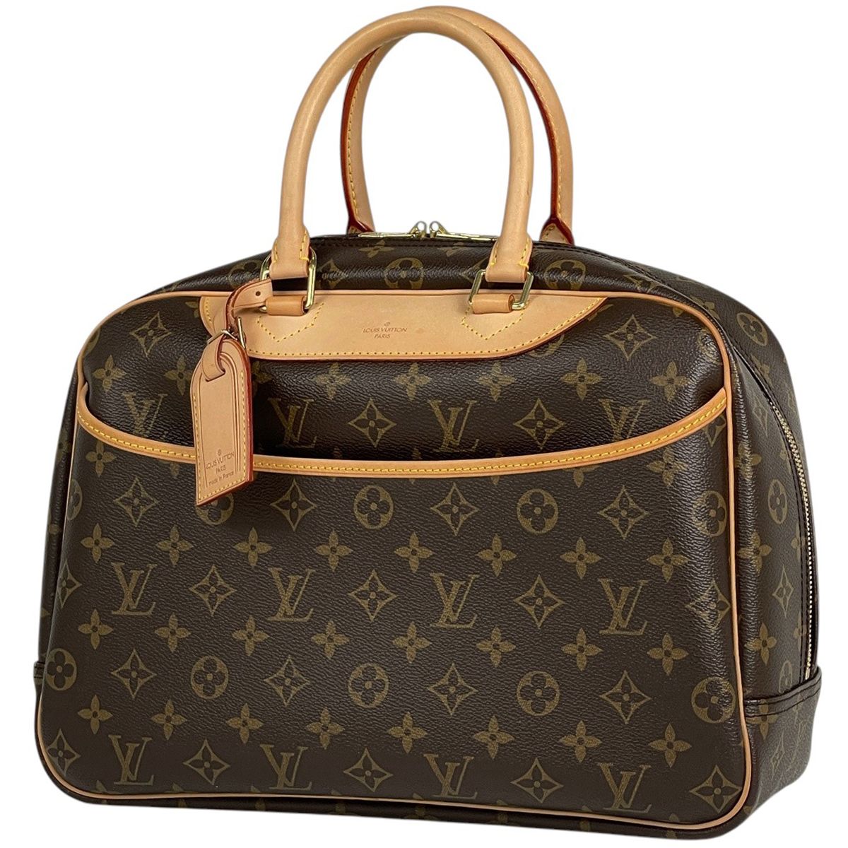 ルイヴィトン LOUIS VUITTON ハンドバッグ モノグラム ボーリング・ヴァニティ (ドーヴィル) M47270 ブラウン ルイ・ヴィトン Louis Vuitton ドーヴィル 手提げ ボーリング