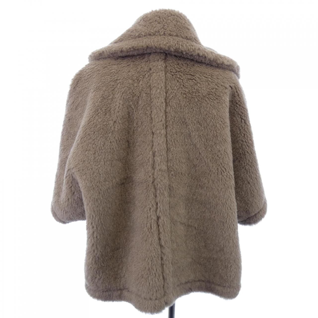 マックスマーラ Max Mara 473114 テディベア ALEGGIO ケープ - メルカリ