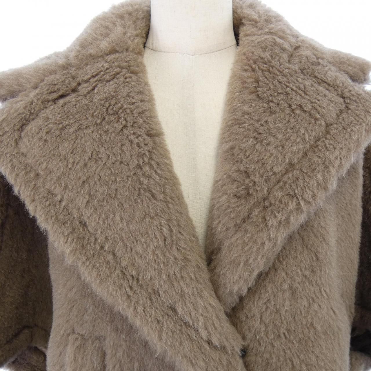 マックスマーラ Max Mara 473114 テディベア ALEGGIO ケープ - メルカリ