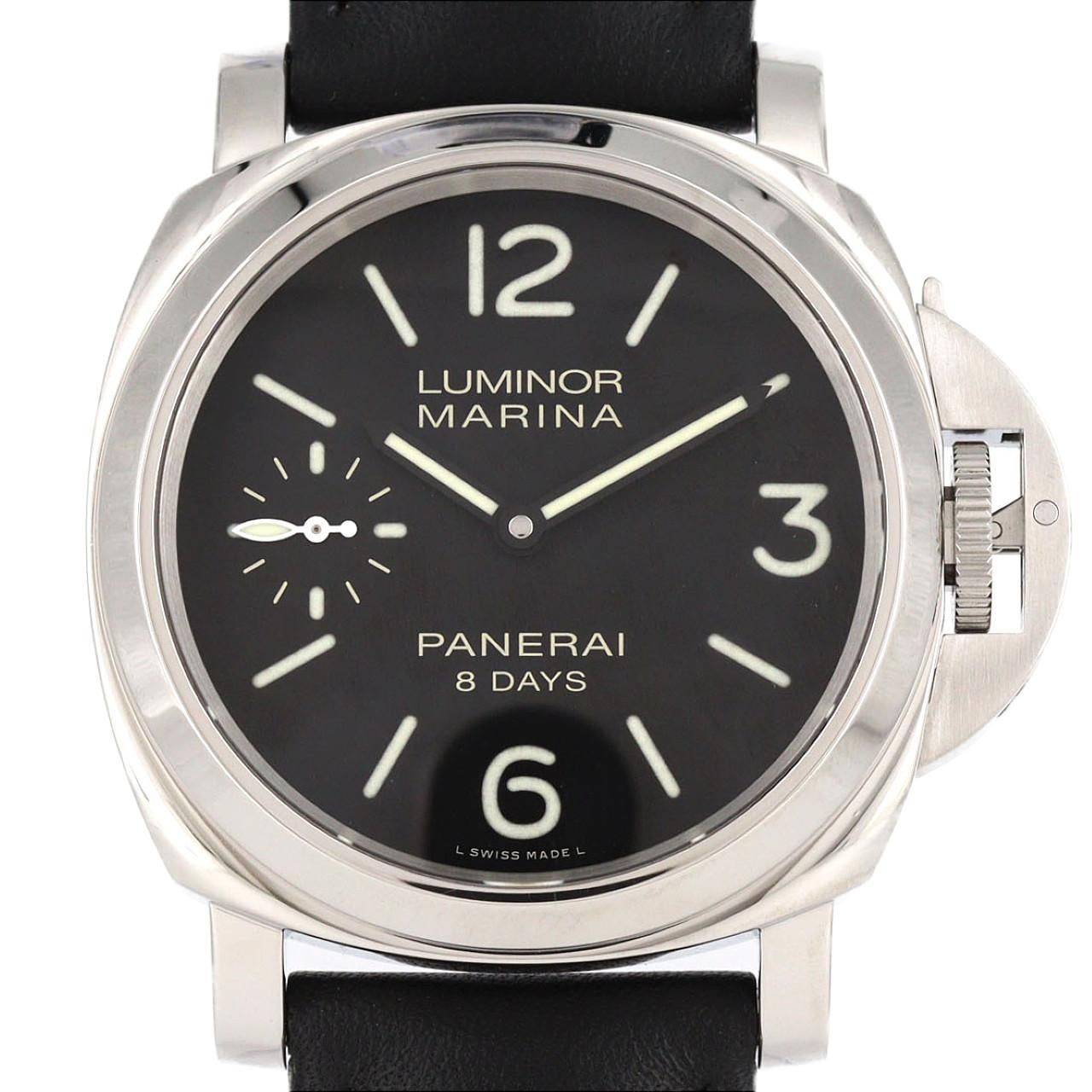 パネライ ルミノールマリーナ8DAYSアッチャイオ PAM00510 SS 手巻