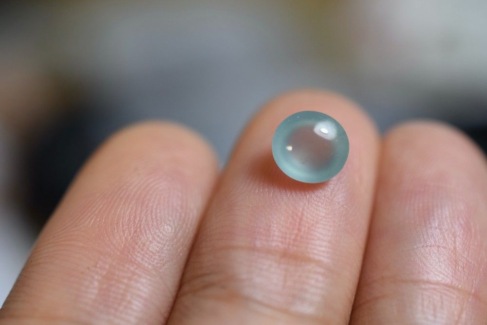 RS12-114 極上品 宝石質 高氷種 水色 グアテマラ産 天然 A貨 本