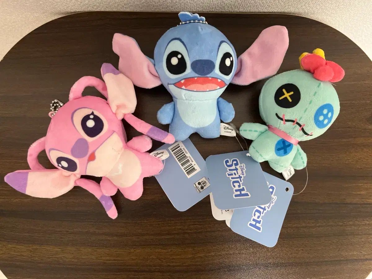 セット Disney スティッチ キーホルダー 3種 エンジェル スティッチ