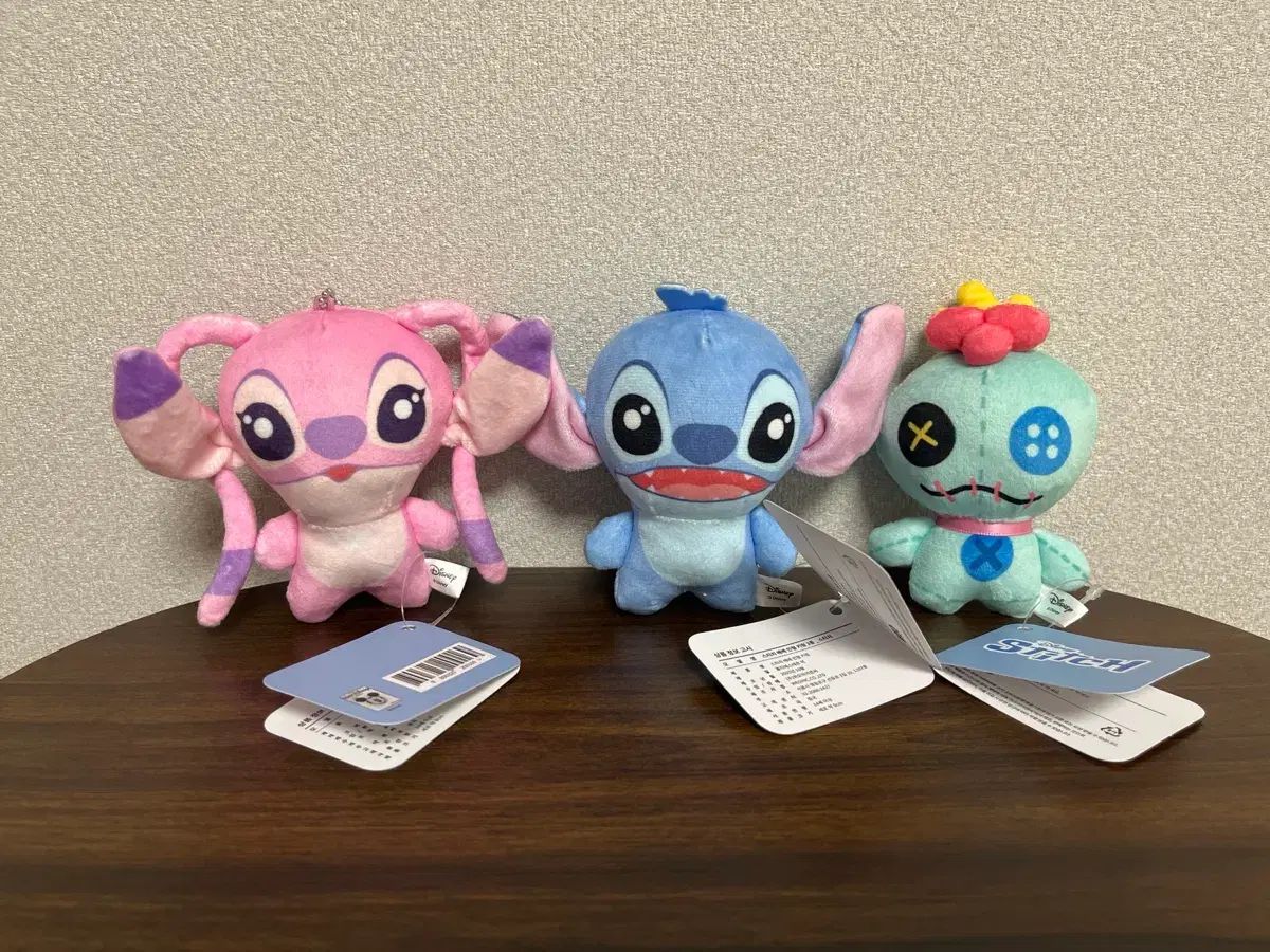 セット Disney スティッチ キーホルダー 3種 エンジェル スティッチ