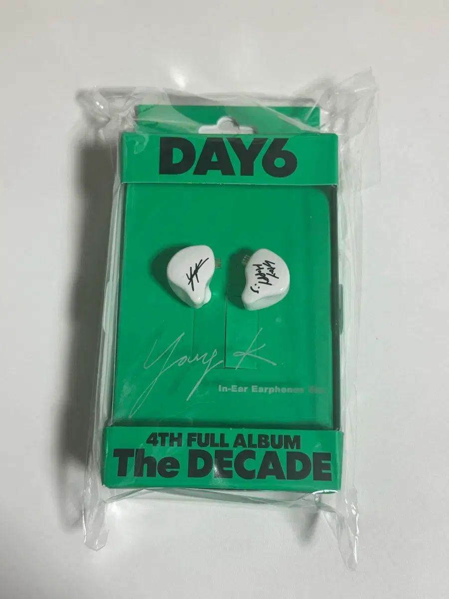 DAY6 ヨンケイ KE グッズ DAY6 ヨンケイ(Young K) INイヤー 未開封 商品 - メルカリ