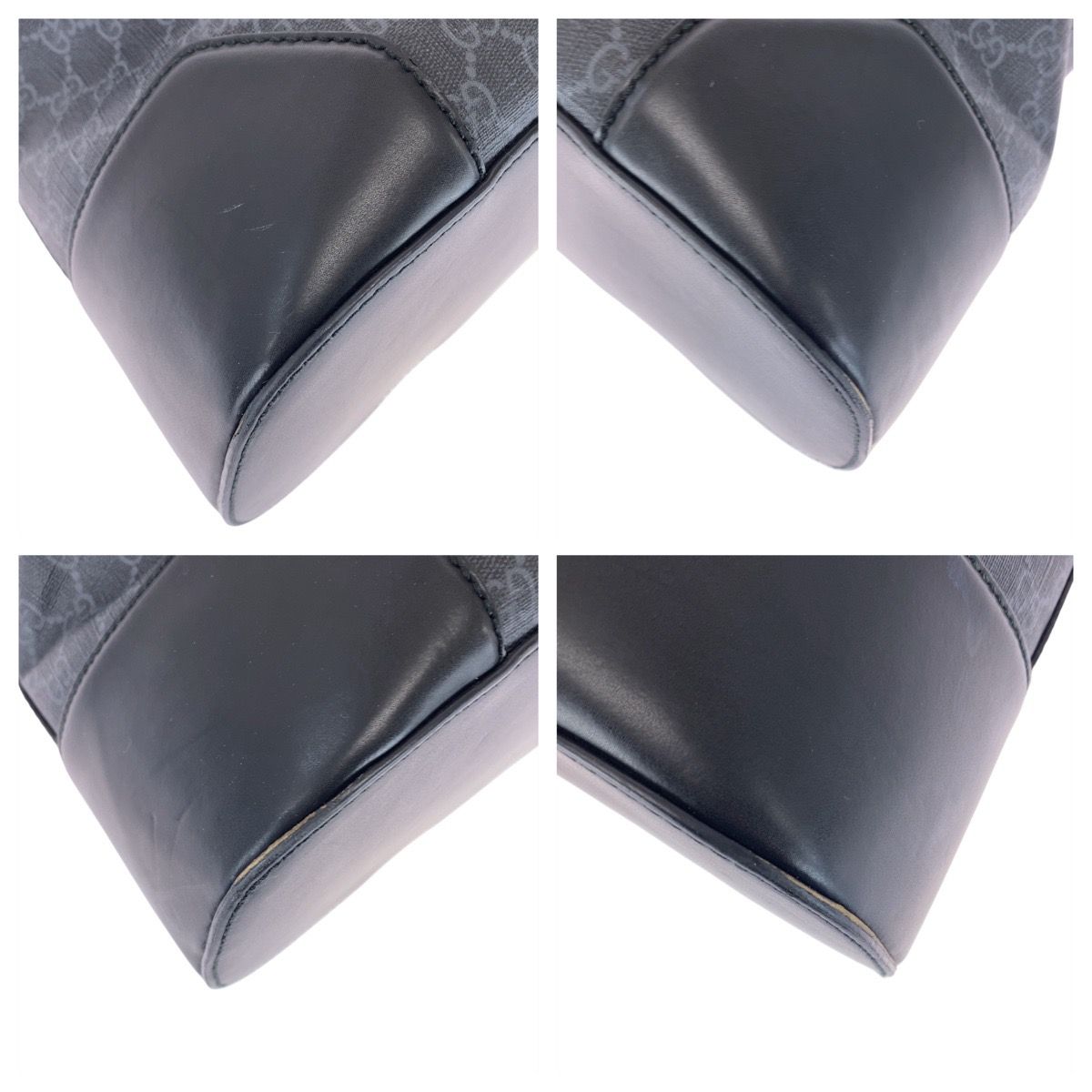 美品 GUCCI グッチ シェリーライン 黒 レッド ネイビー GGスプリーム