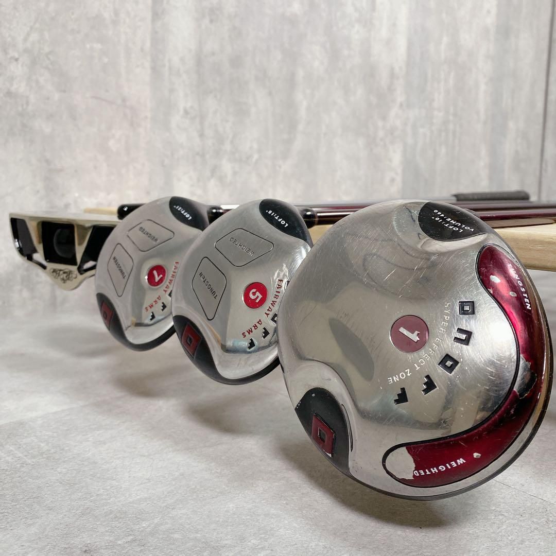 V614 オノフ メンズ ゴルフ クラブ セット 13点 黄色 キャディバッグ