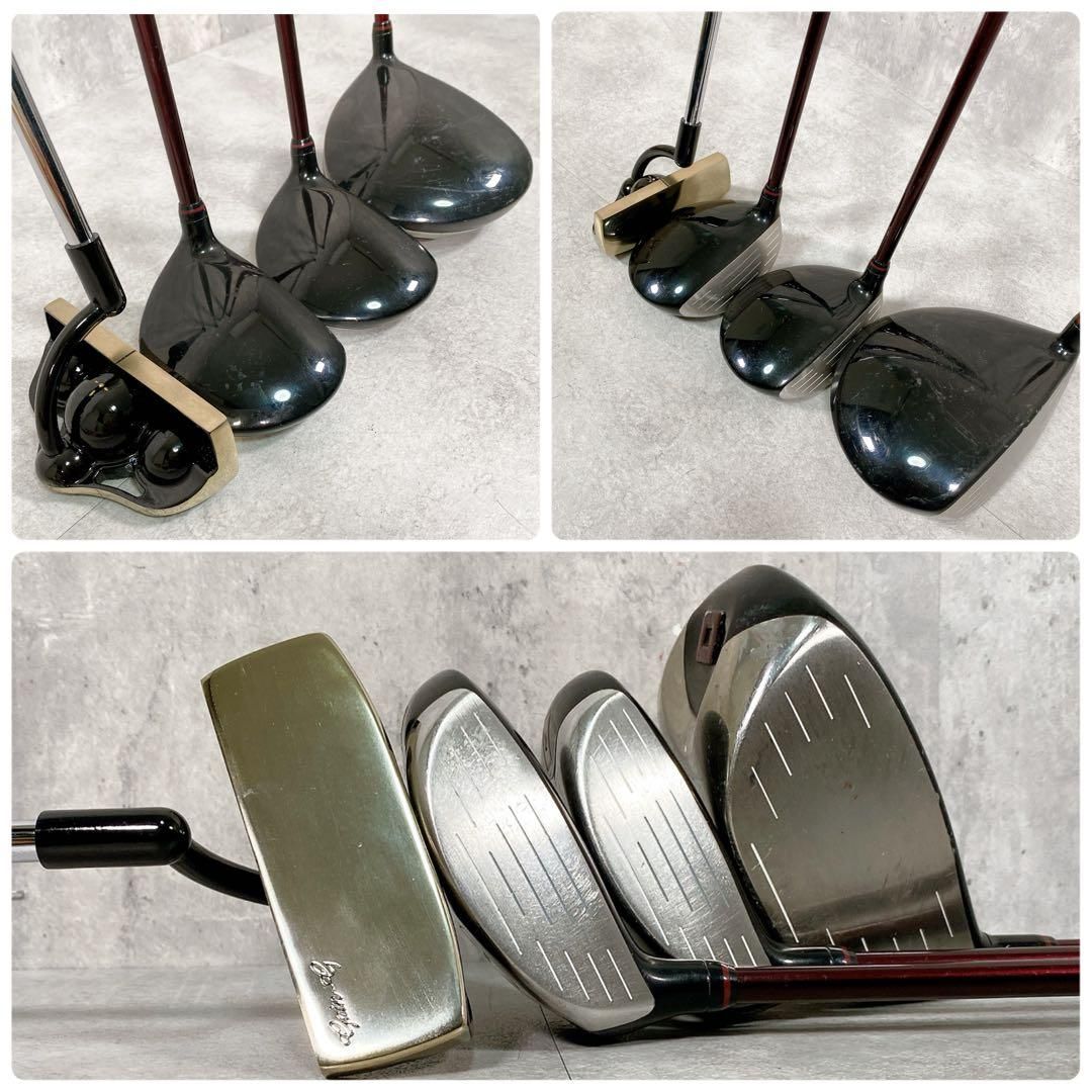 V614 オノフ メンズ ゴルフ クラブ セット 13点 黄色 キャディバッグ