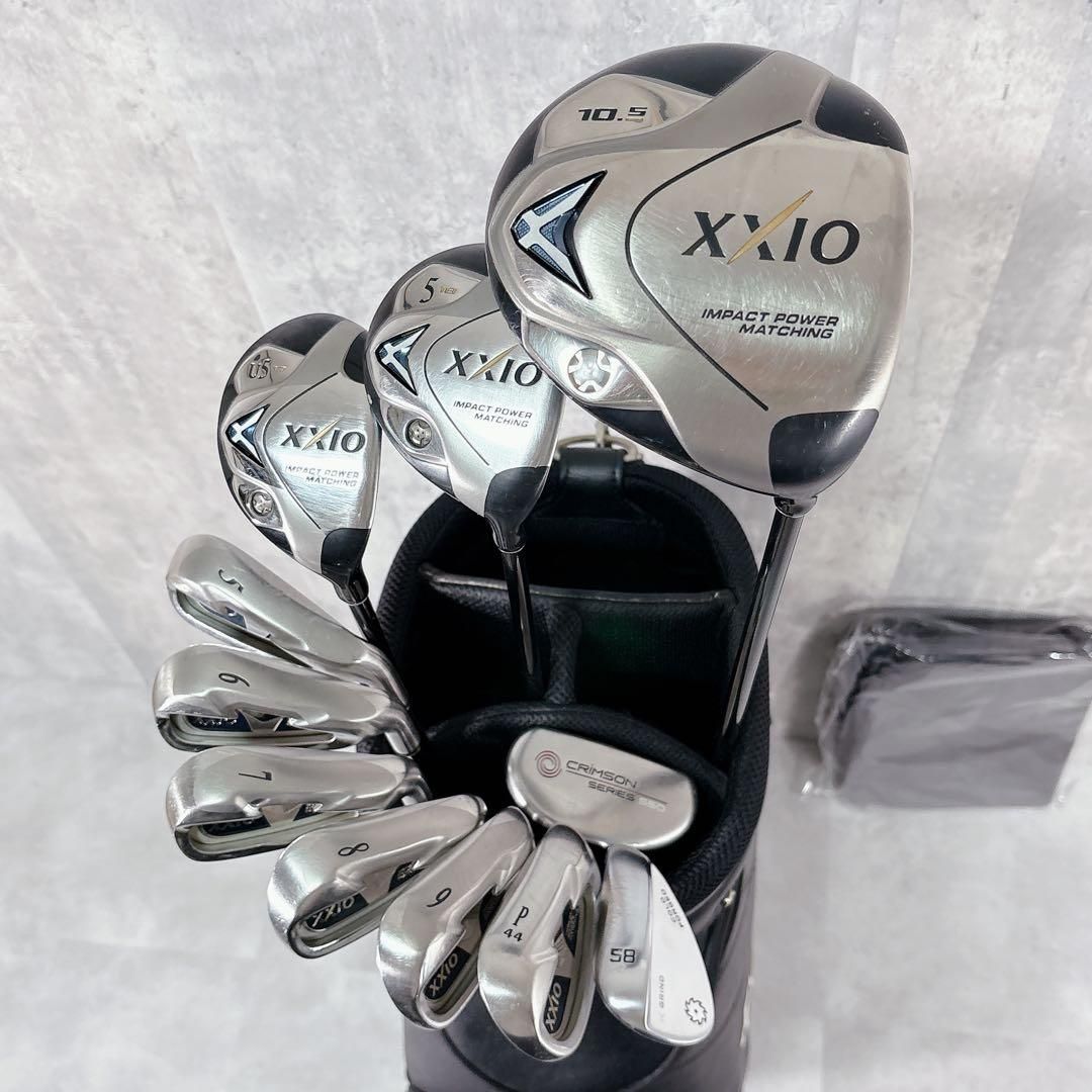 V616 XXIO ゼクシオ メンズ ゴルフ クラブ セット 12点 黒 男性 - メルカリ