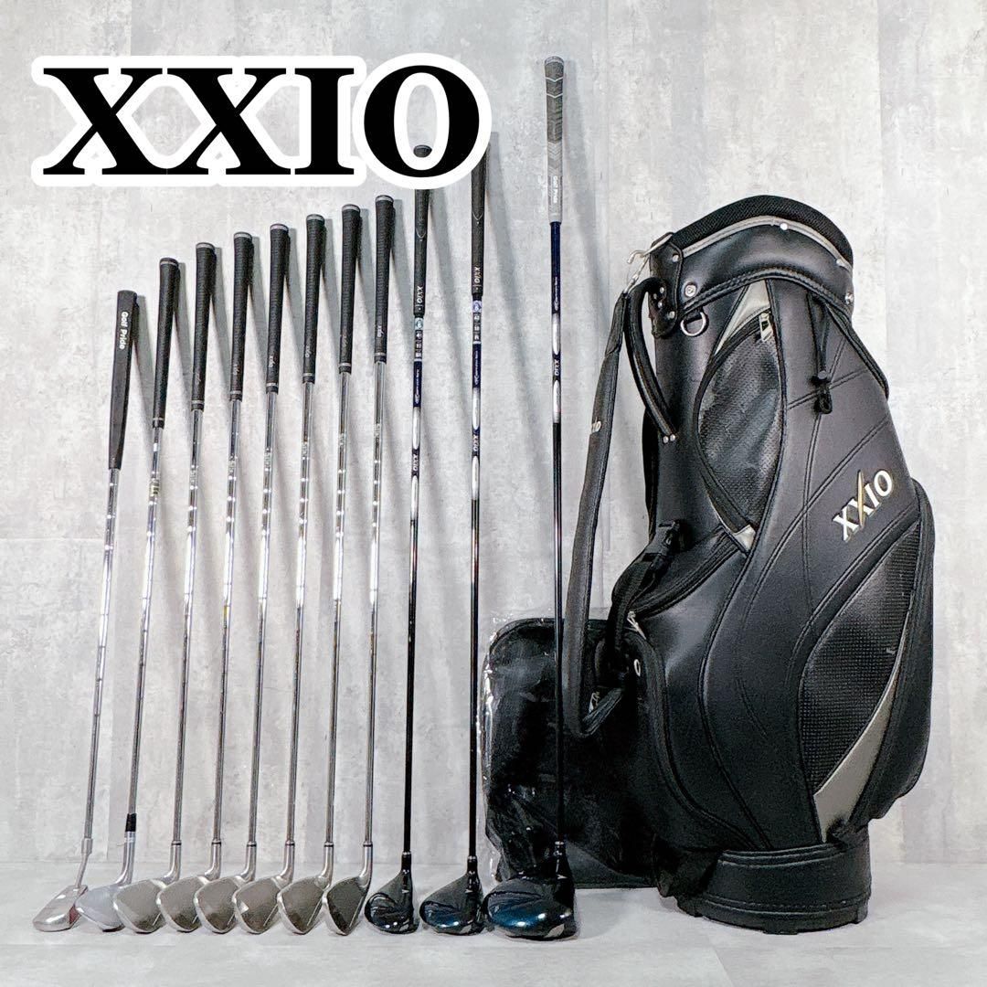 V616 XXIO ゼクシオ メンズ ゴルフ クラブ セット 12点 黒 男性 - メルカリ