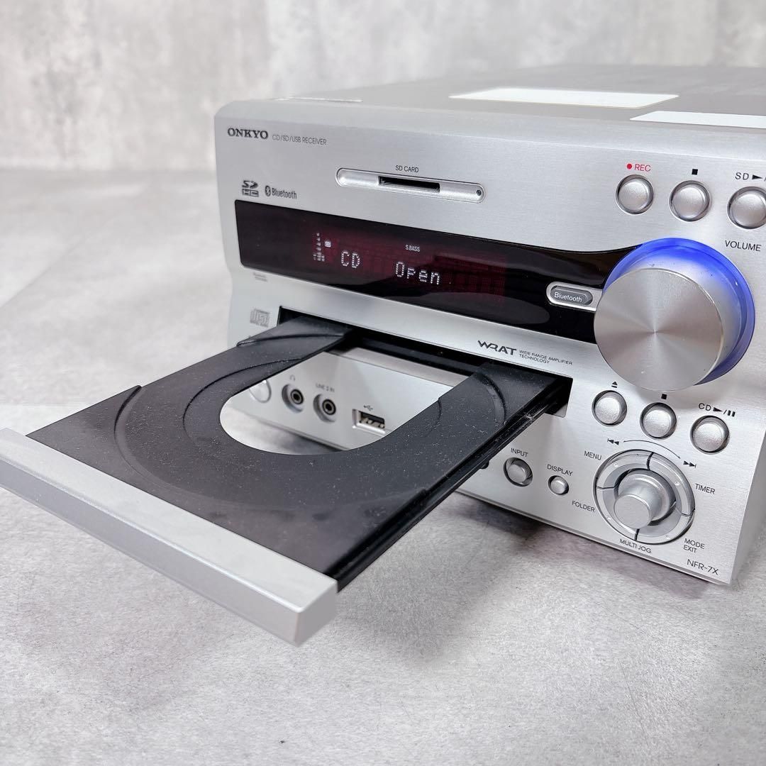 V630 ONKYO NFR-7X CD SD USB コンポ オーディオ機器 - メルカリ