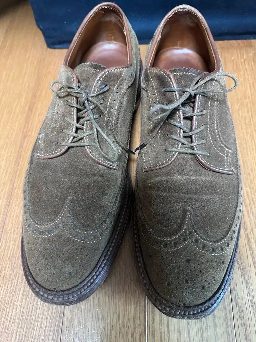 ALDEN スウェード ウイングチップ 9794 8 5D 265 - メルカリ