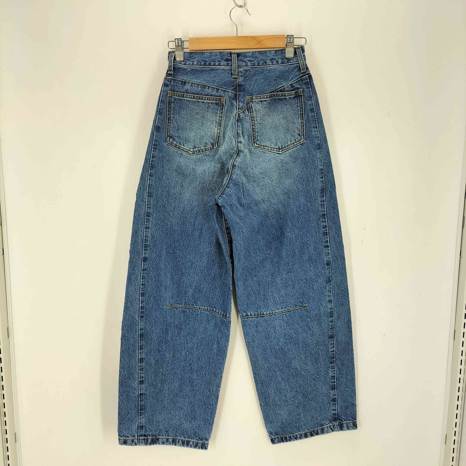 クレドナ CREDONA WIDE BEETLE DENIM PANTS レディース JPN：0 - メルカリ