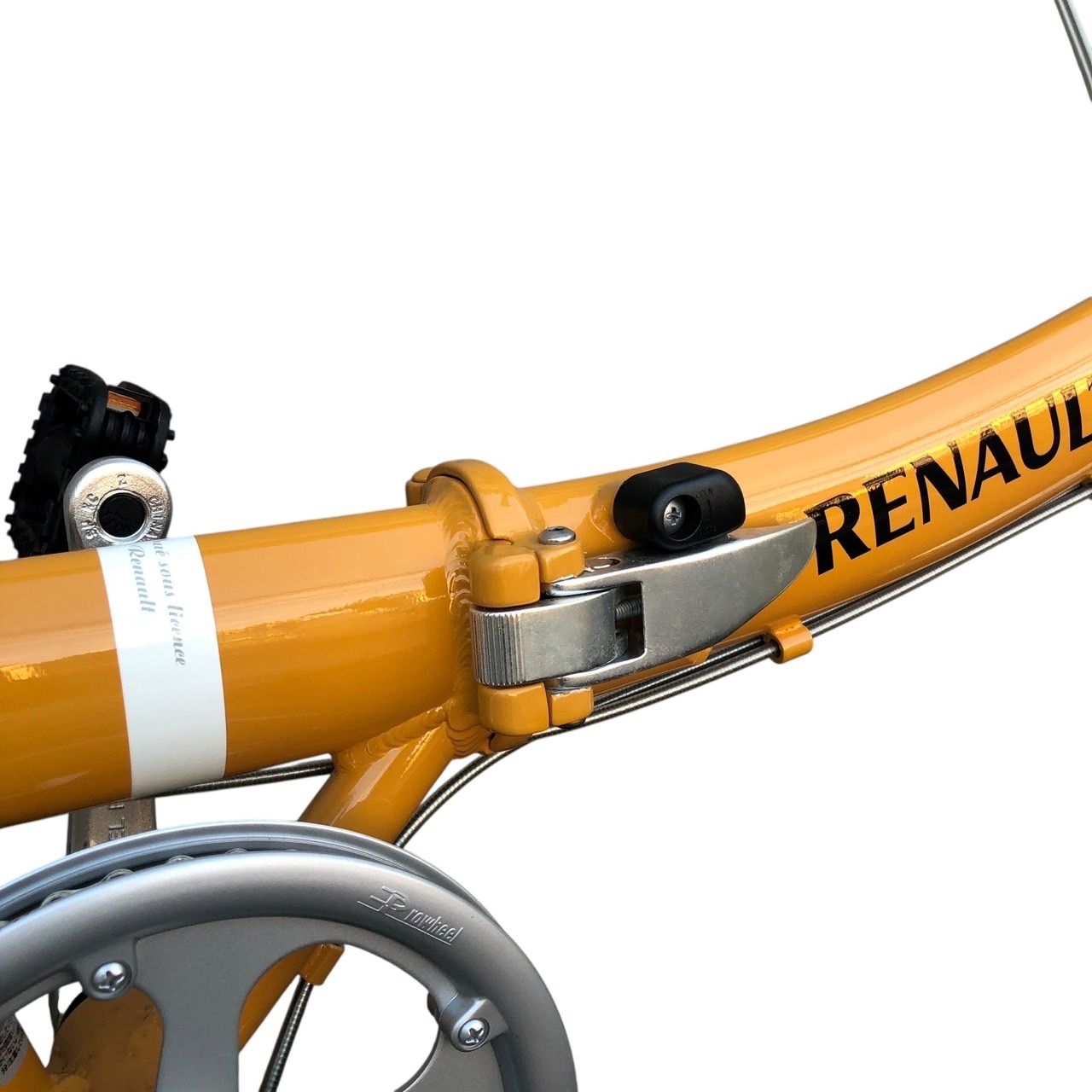 折りたたみ自転車 ルノー RENAULT LIGHT8 AL-FDB140 イエロー 【公式通販】