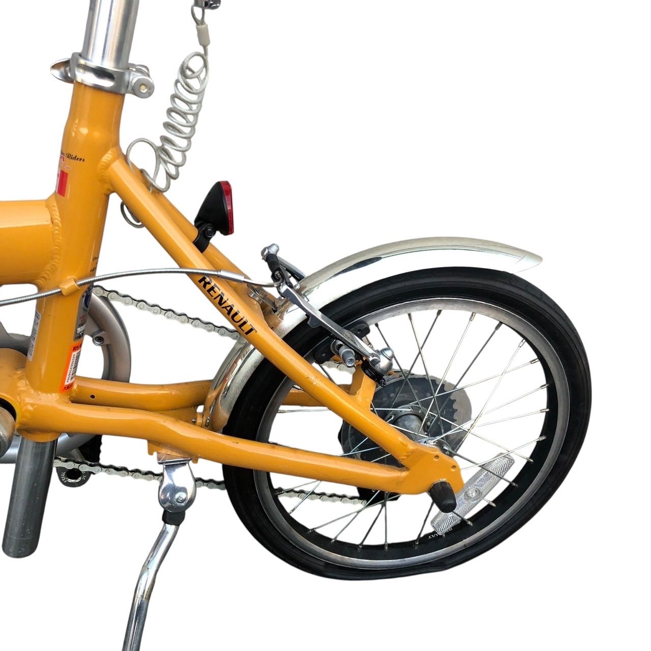 折りたたみ自転車 ルノー RENAULT LIGHT8 AL-FDB140 イエロー - メルカリ