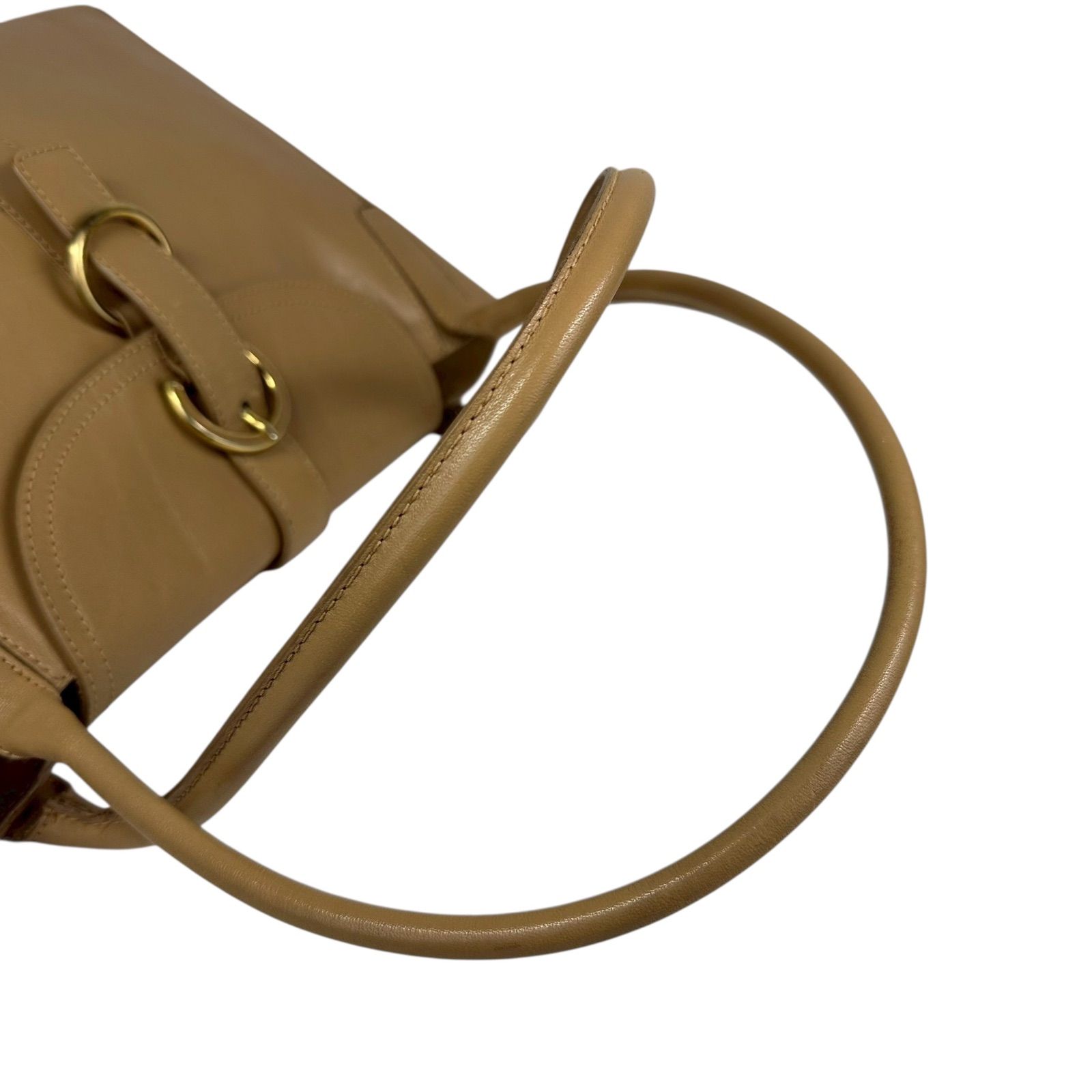 B4314】 FURLA フルラ ハンドバッグ レザー ベージュ トートバッグ 