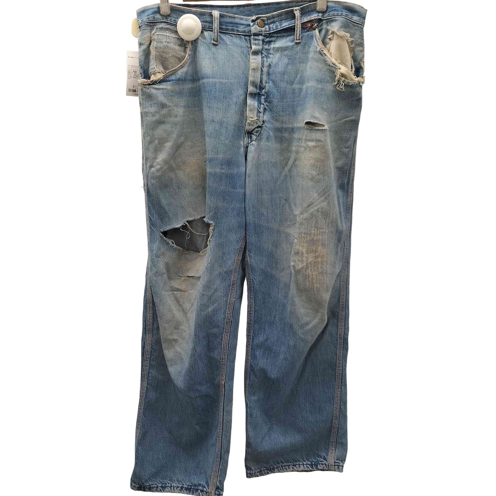 BIG MAC 70s ビッグマック ペインターパンツ JCPENNEY ワーク ビッグマック BIG MAC 70S IDEALジップ 節約 カムロック式 デニム