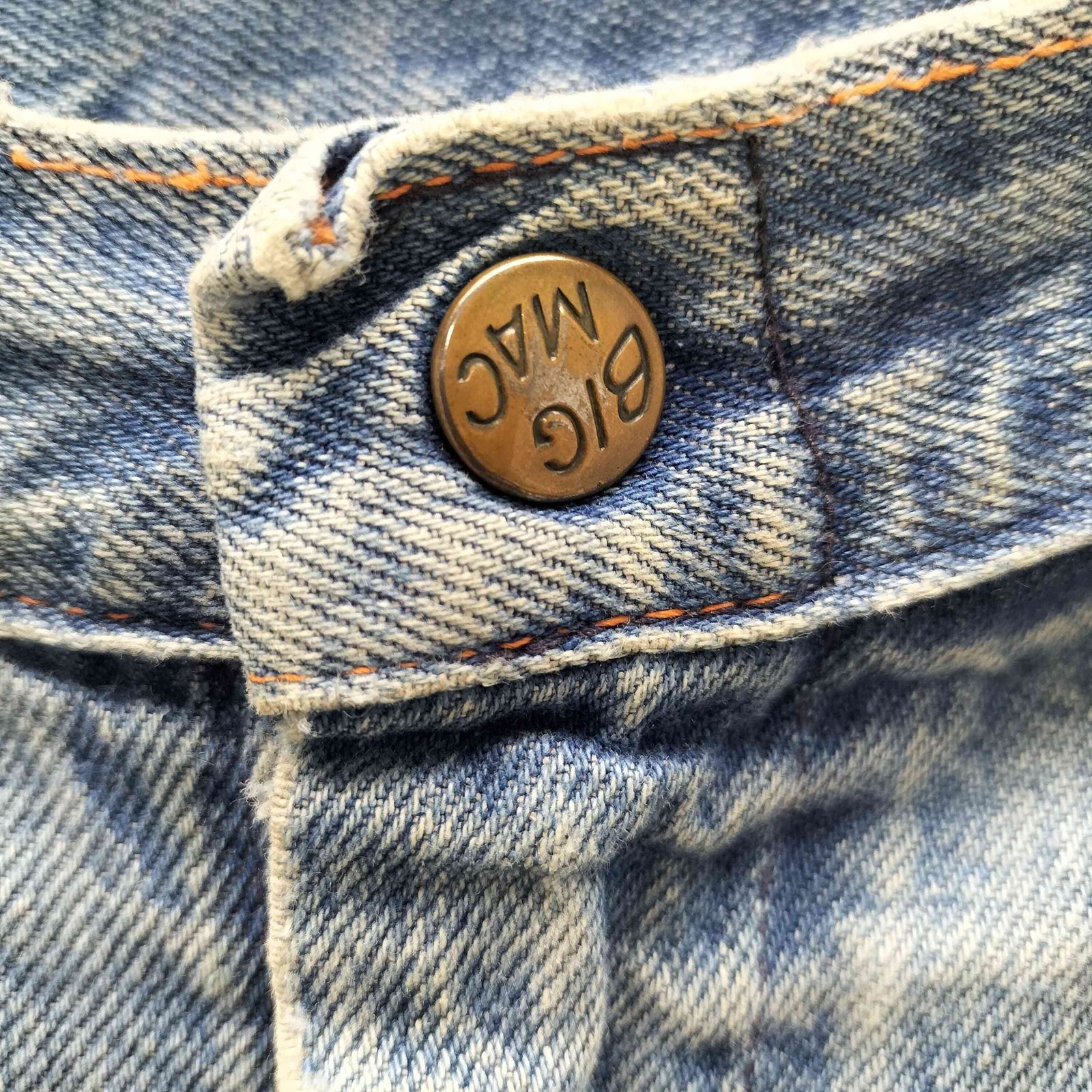 ビッグマック BIG MAC 70S IDEALジップ 節約 カムロック式 デニム