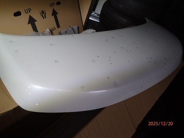 雹害 N-BOX Nボックス JF3 ボンネット フードパネル NH883P プラチナ