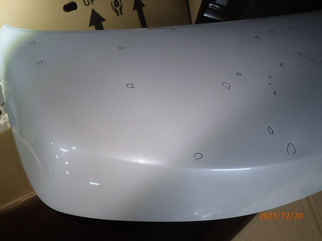 雹害 N-BOX Nボックス JF3 ボンネット フードパネル NH883P プラチナ