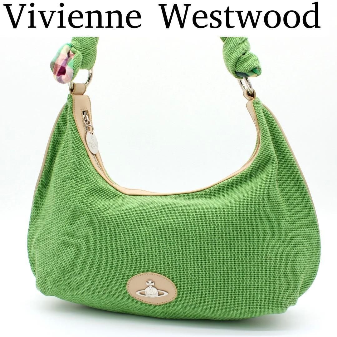 極美品】Vivienne Westwood キャンバス ワンショルダーバッグ - メルカリ